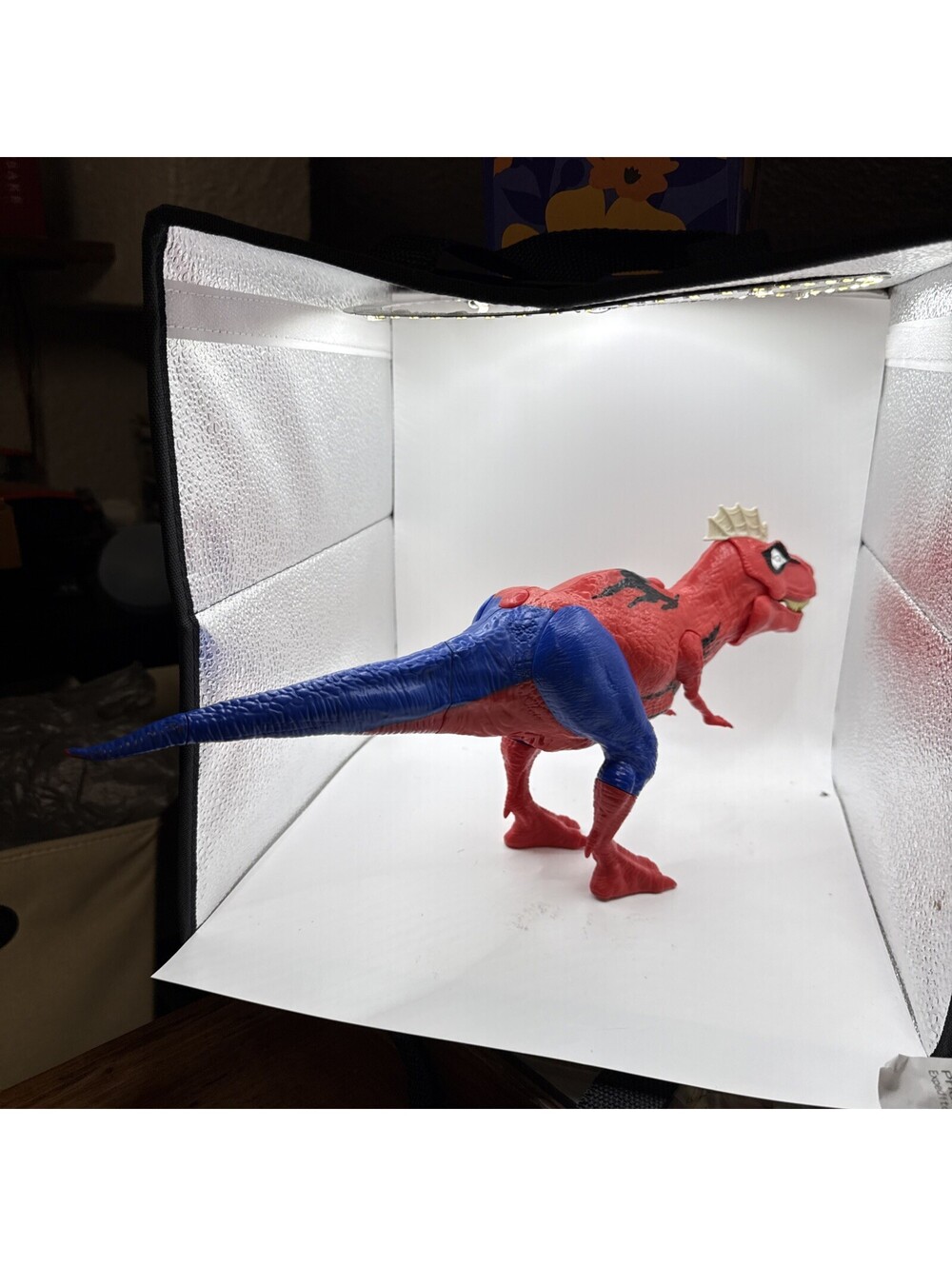 Marvel Spider-Man Web Chompin Spider-Rex T-Rex 16" Action Figure w/ Sounds Works